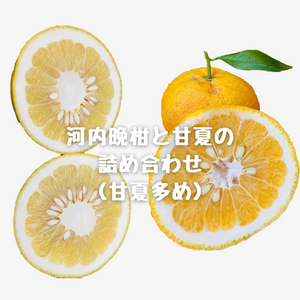 河内晩柑と甘夏の詰め合わせ(甘夏多め)